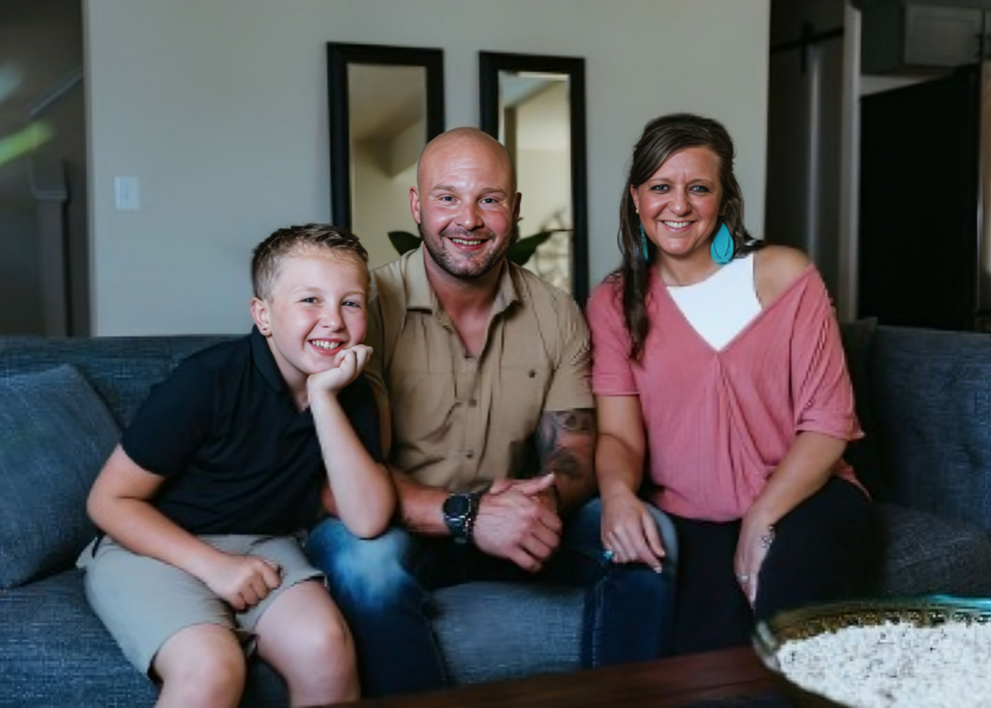 Buck, Ashley & Korbin — owners of Luxlight Therapy